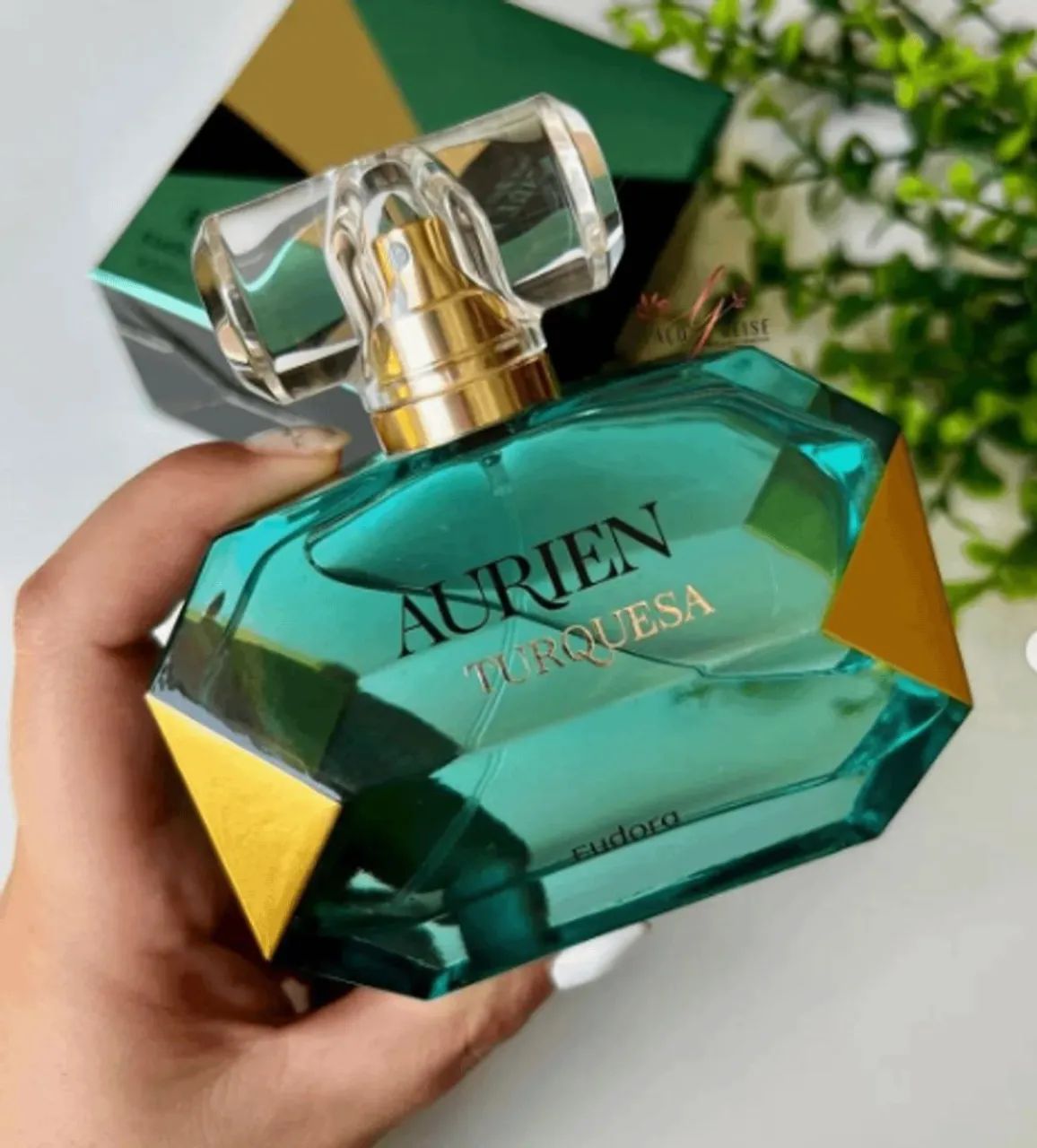 Perfume Aurien Turquesa Eudora  - Foto 5