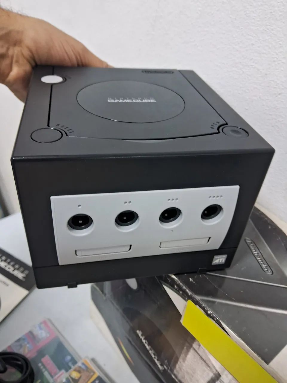 Nintendo Game cube impecável e desbloqueado  - Foto 3