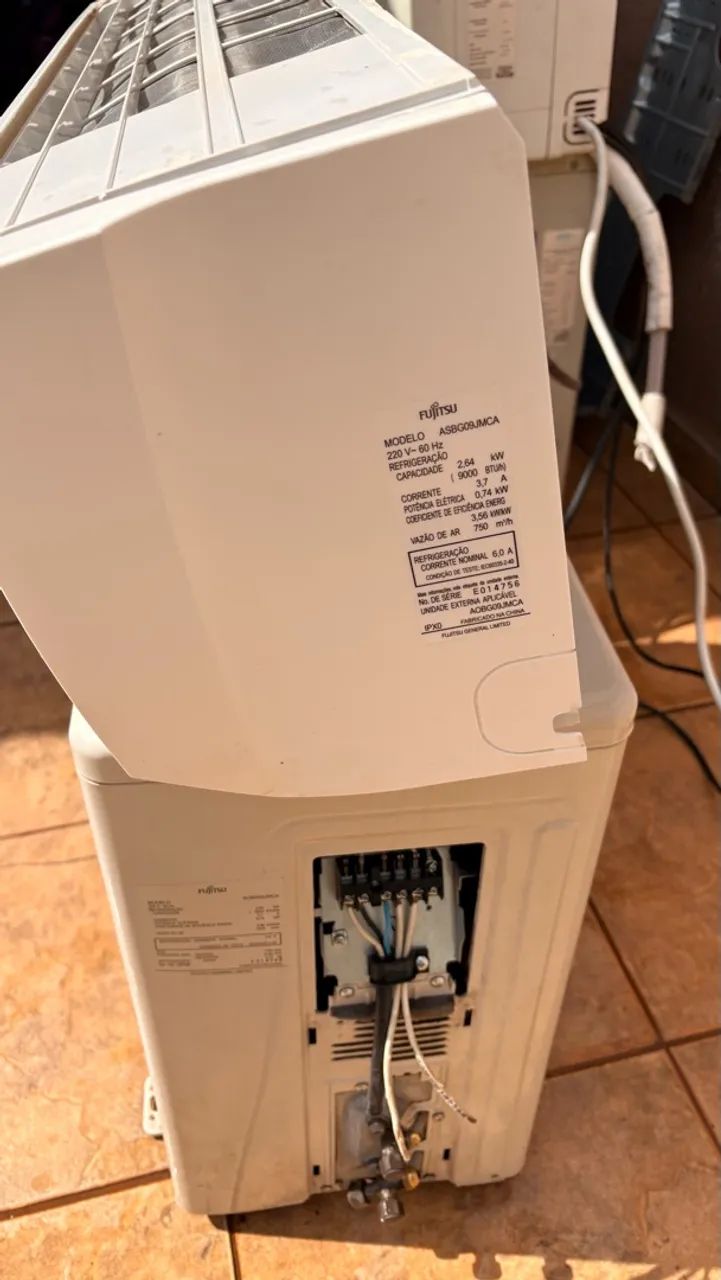 VENDO 2 AR-CONDICIONADOS SPLIT - FUNCIONANDO! - Foto 5