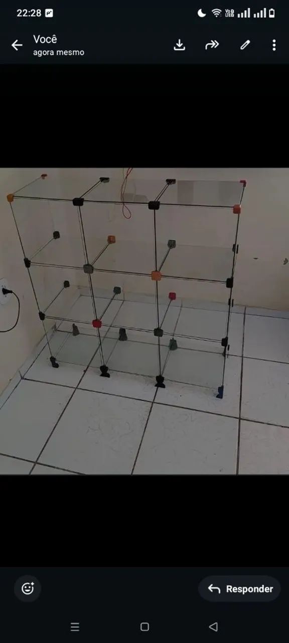 Vendo uma vitrine só no ponto de usar 