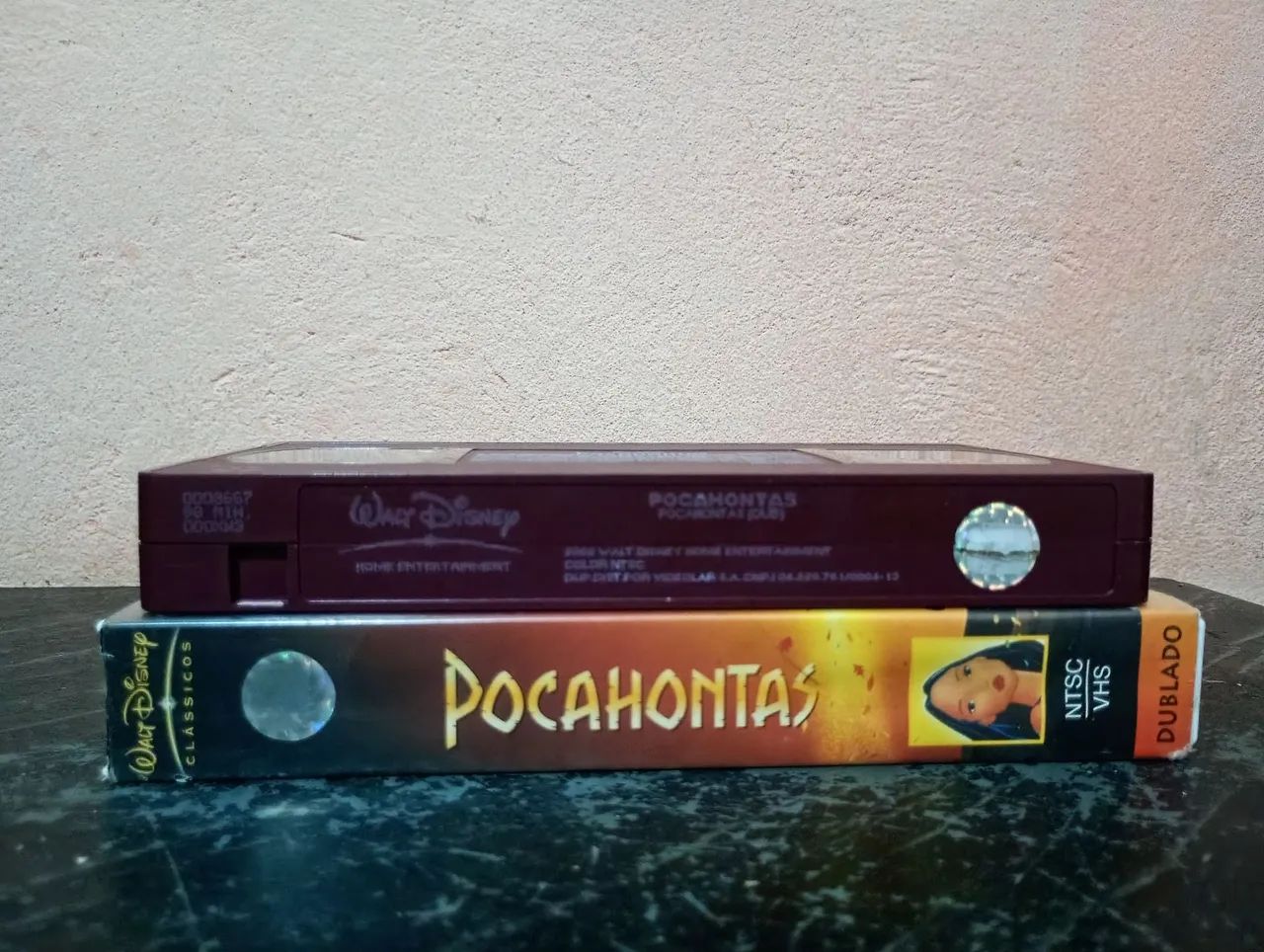 VHS CLÁSSICO DISNEY POCAHONTAS (DUBLADOS)  - Foto 2