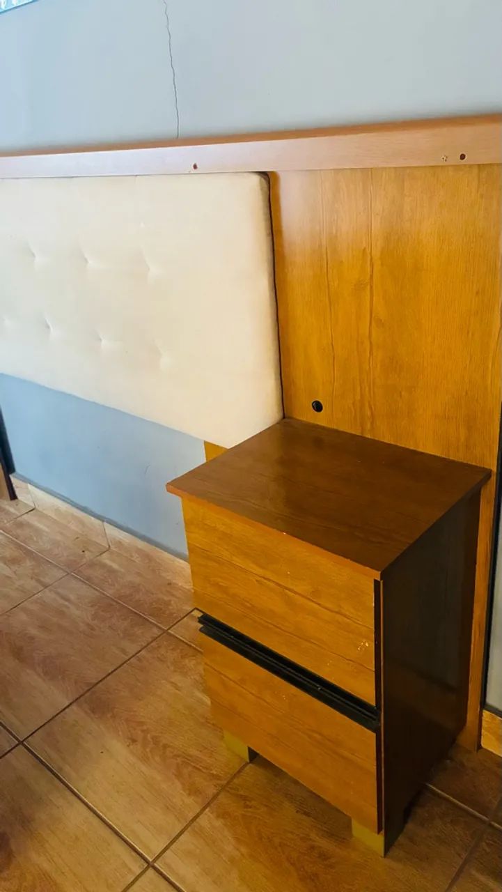 Cabeceira de cama queen com cômoda - Foto 3