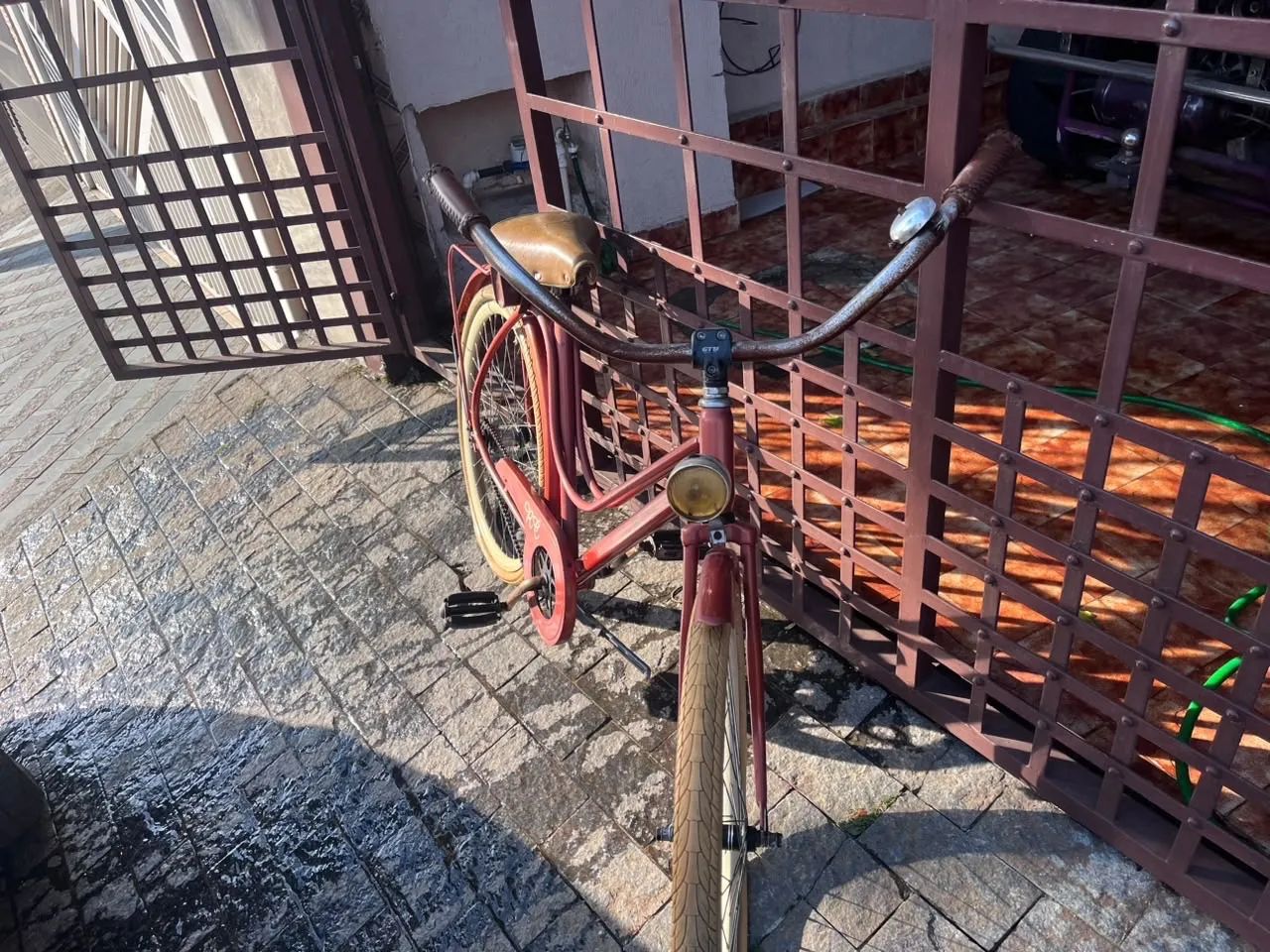 Bicicleta retrô - Aro 26 - Montada  - Foto 5