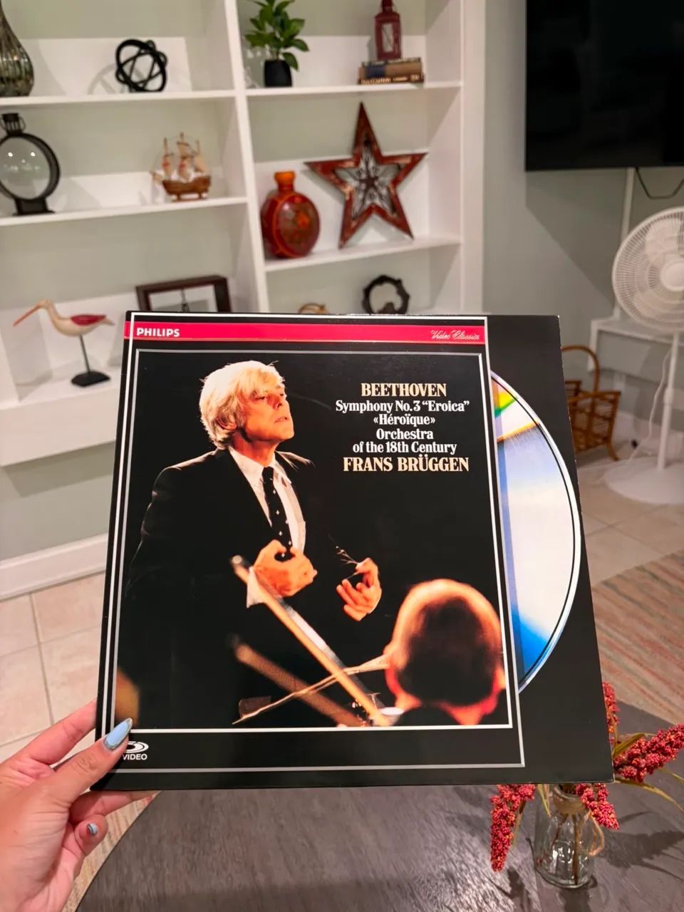 CD de vídeo raro de Beethoven, nunca usado 