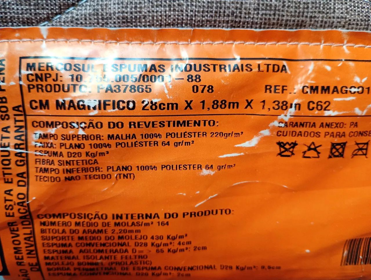 Colchão Probel Magnífico 1,88x1,38. COM DEFEITO  - Foto 4