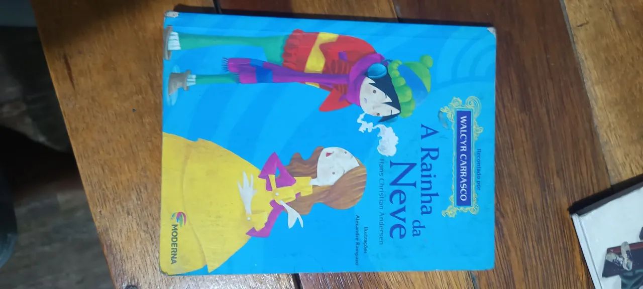Livro paradidático A Rainha da Neve