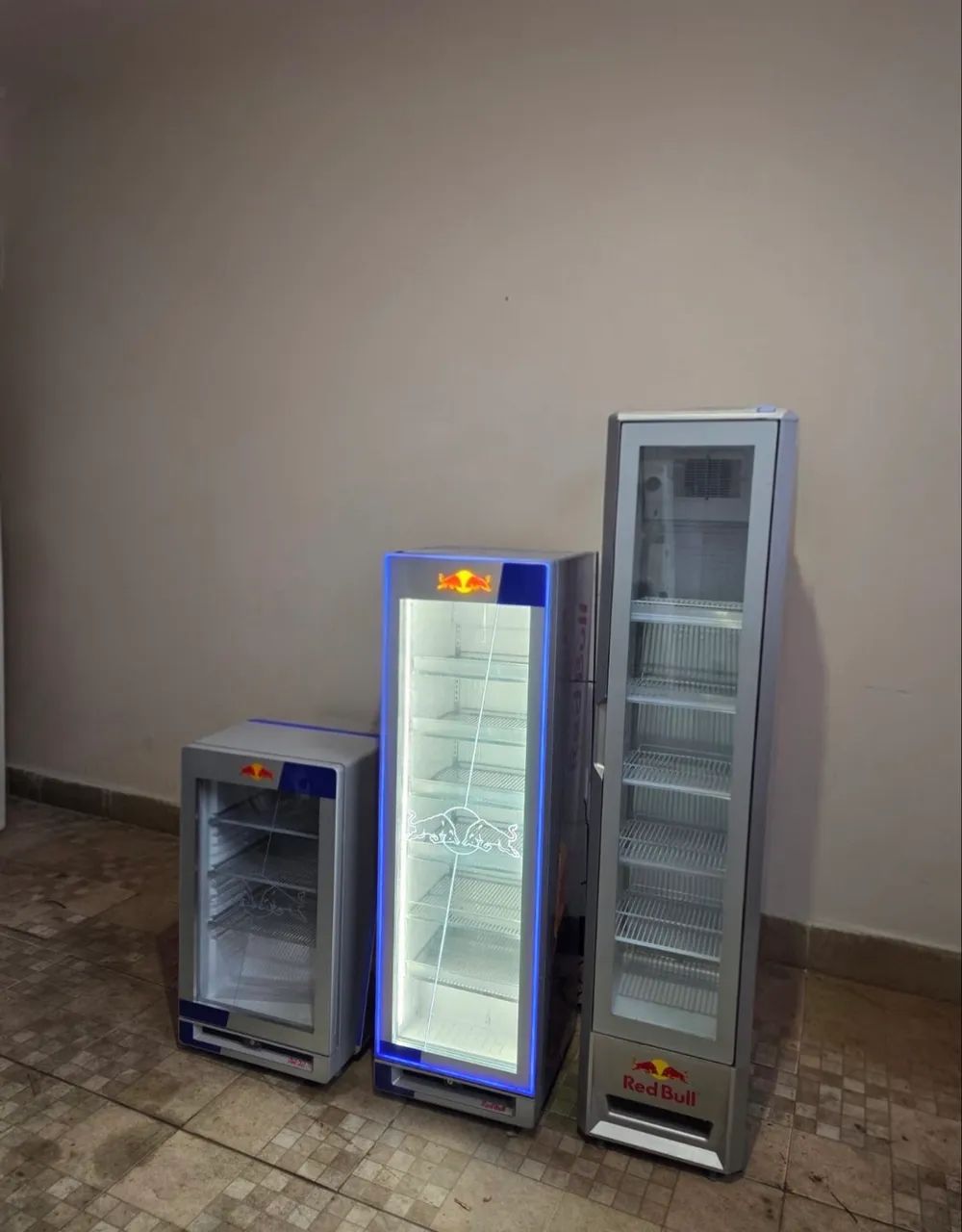 Freezer Redbull original ( preço por unidade ).