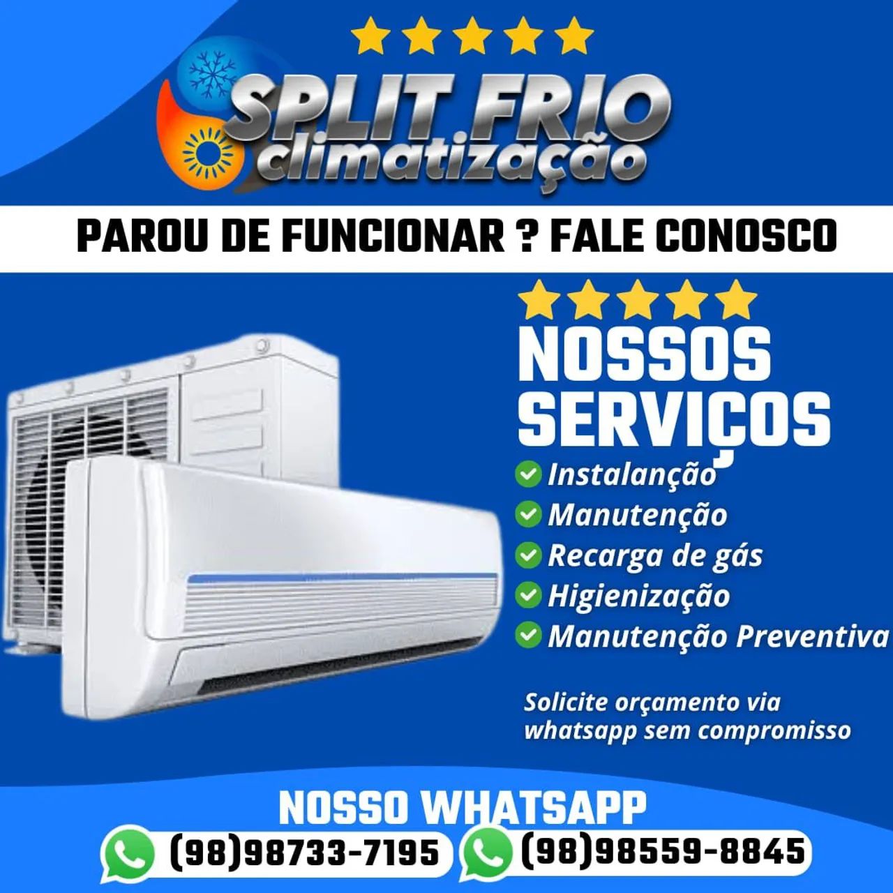 Ar-condicionado inverter 