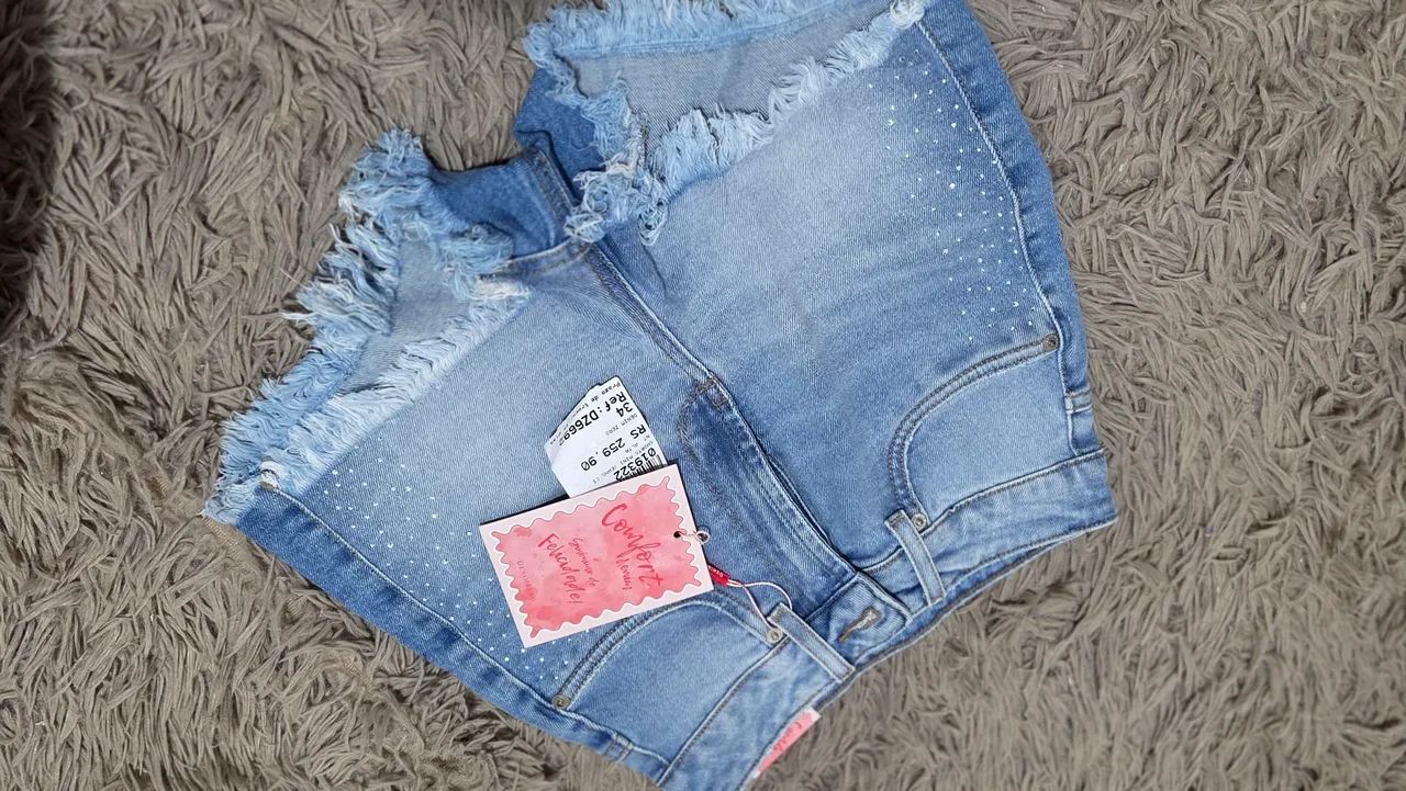 Shorts Jeans Denim Zero 34