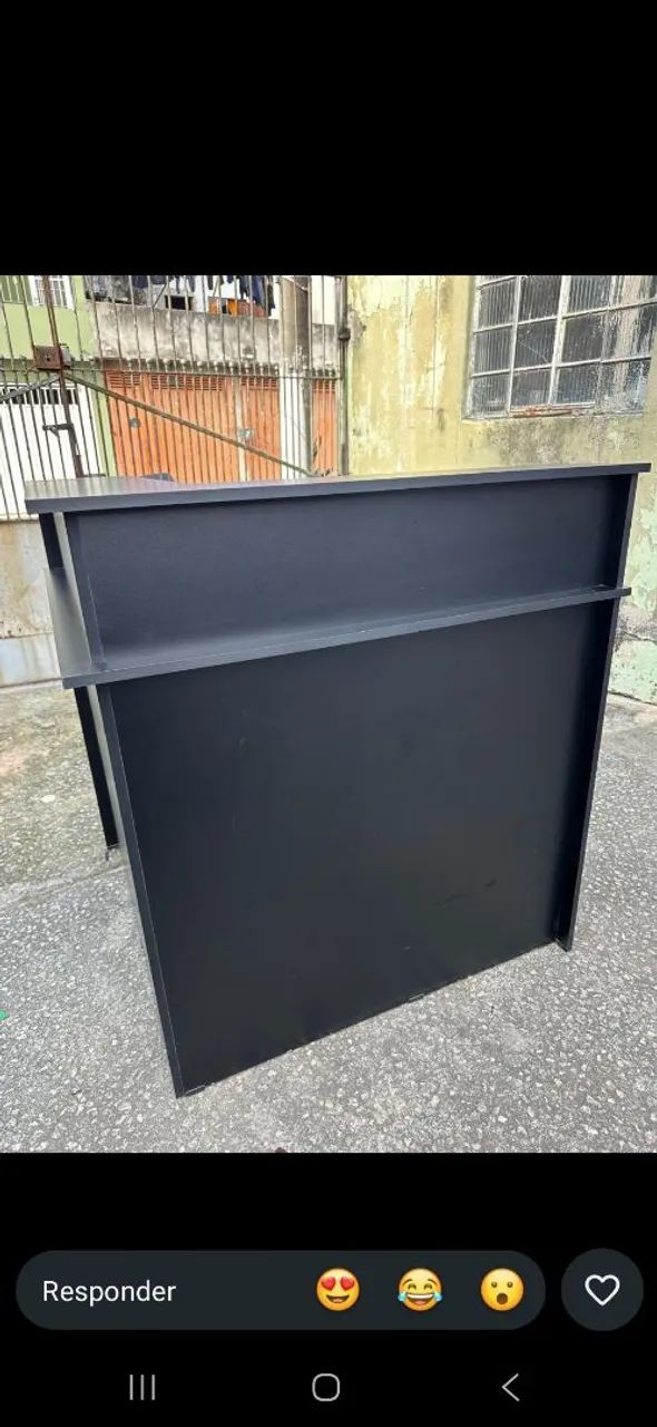 Balcão Preto para loja em MDF - Foto 4
