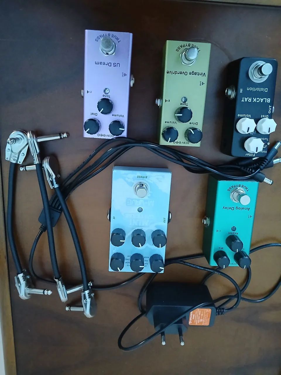Pedais para guitarra 