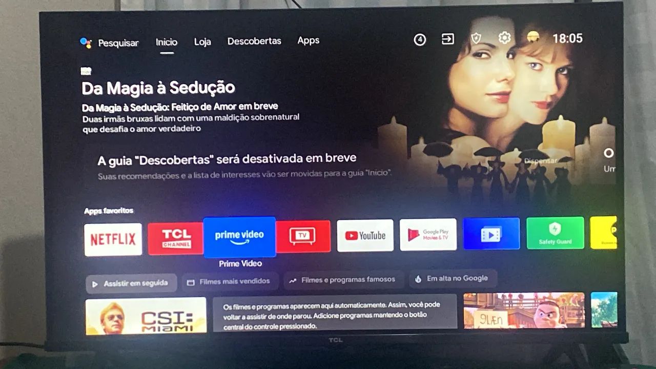 Tv TCL 36 polegadas (Android) comando de voz  - Foto 2