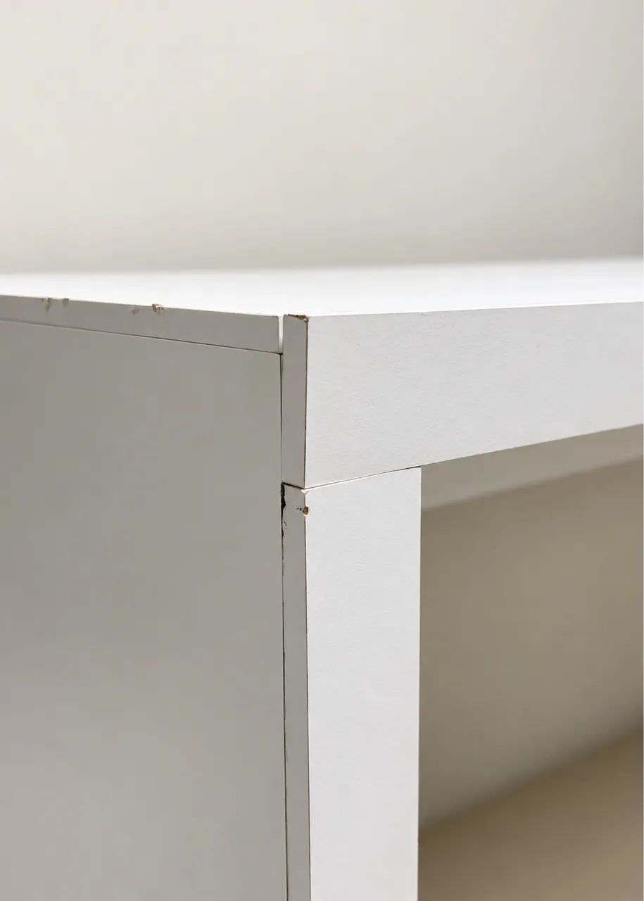 mesa escritório mdf branca - Foto 4