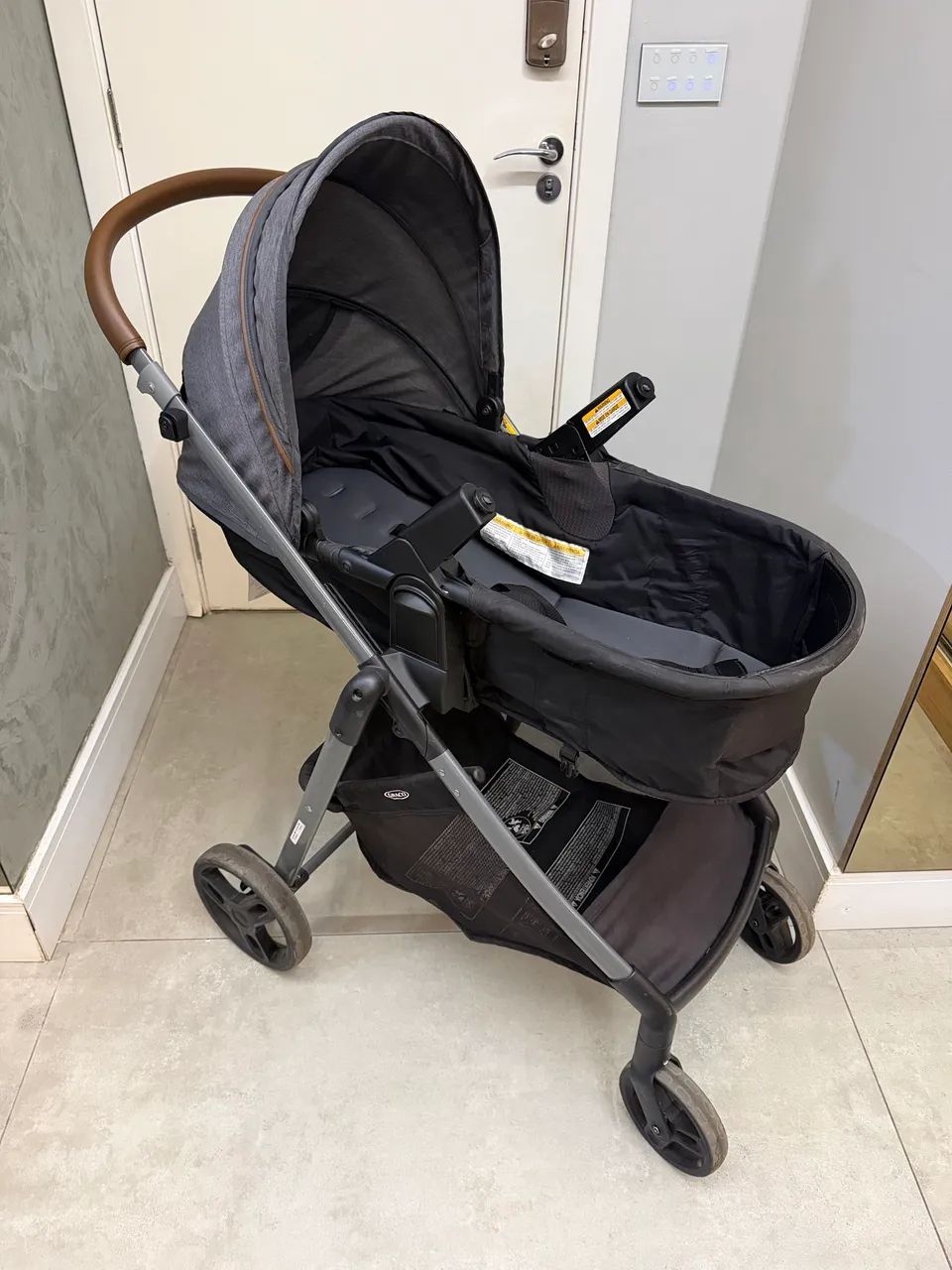 Carrinho e bebê conforto Graco - Foto 4