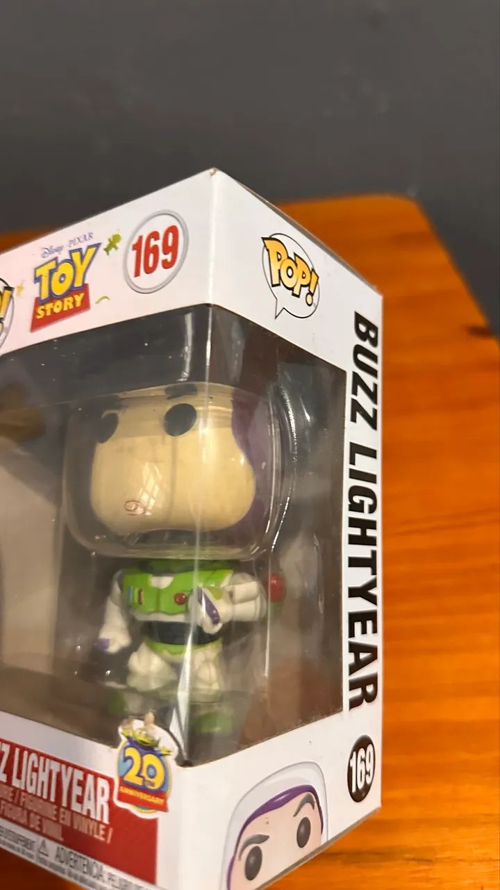 Funko Pop Buzz Lightyear #169 Toy Story 20th Anniversary - Foto 2