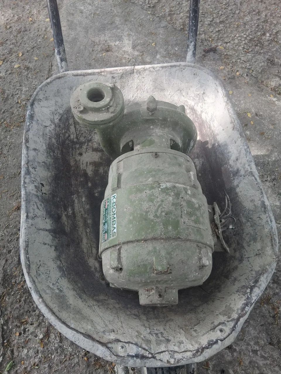 Motor Elétrico Manzoli 3 CV + Bomba Centrífuga 2 Polegadas (Conjunto Robusto)