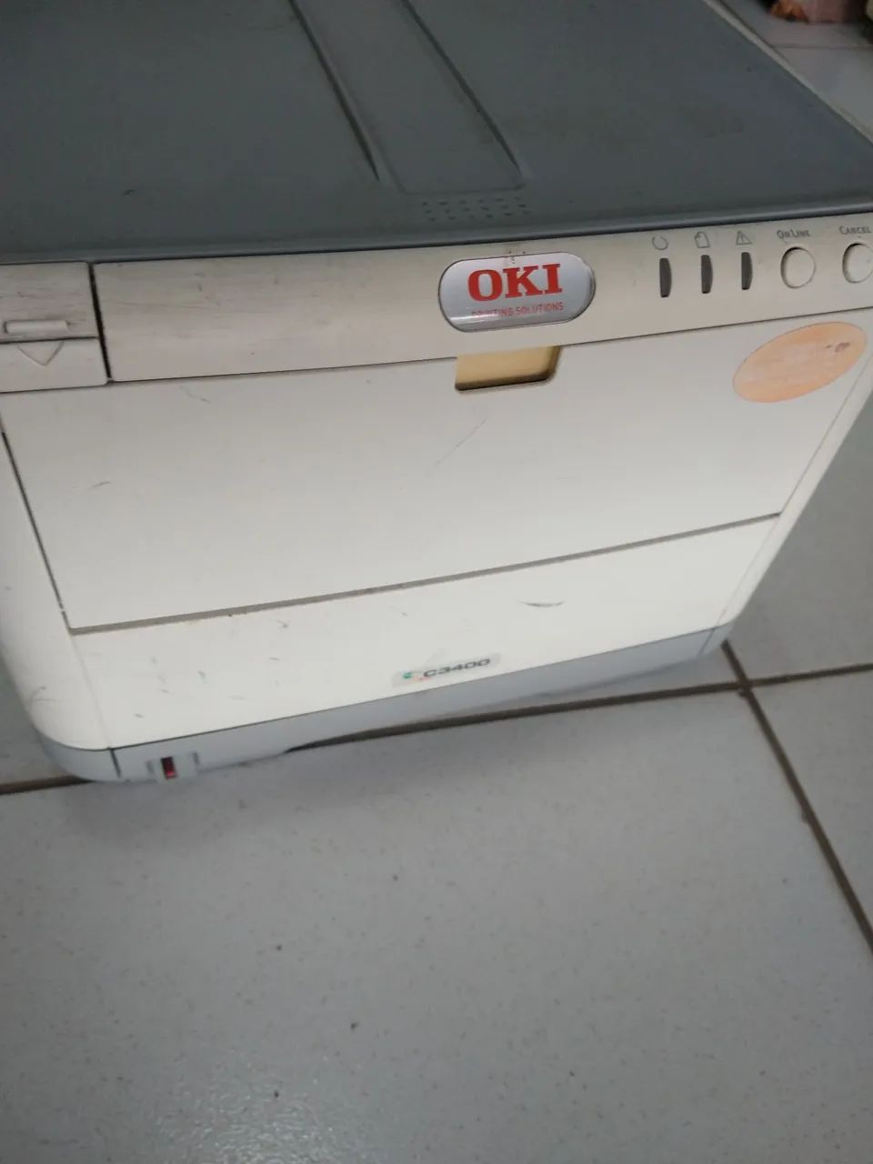 impressora oki antigo colorida  - Foto 2