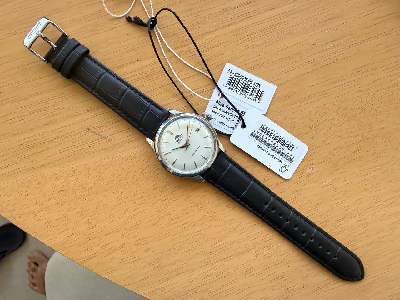 Relogio Orient Bambino v7 38mm automatico - Foto 2