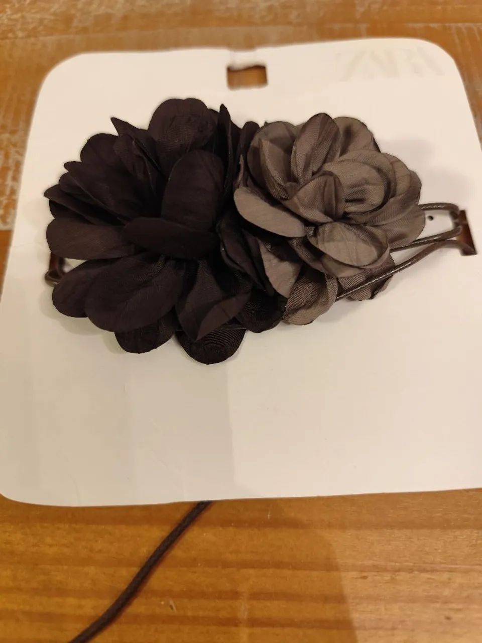 Choker Zara novo preto e taupe  - Foto 5