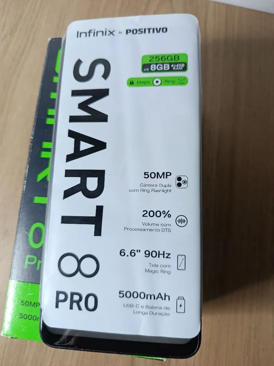 Infinix smart 8 pro 256gb bem conservado  - Foto 3