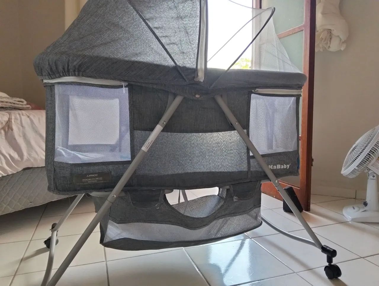 Berço Moisés portátil balanço 