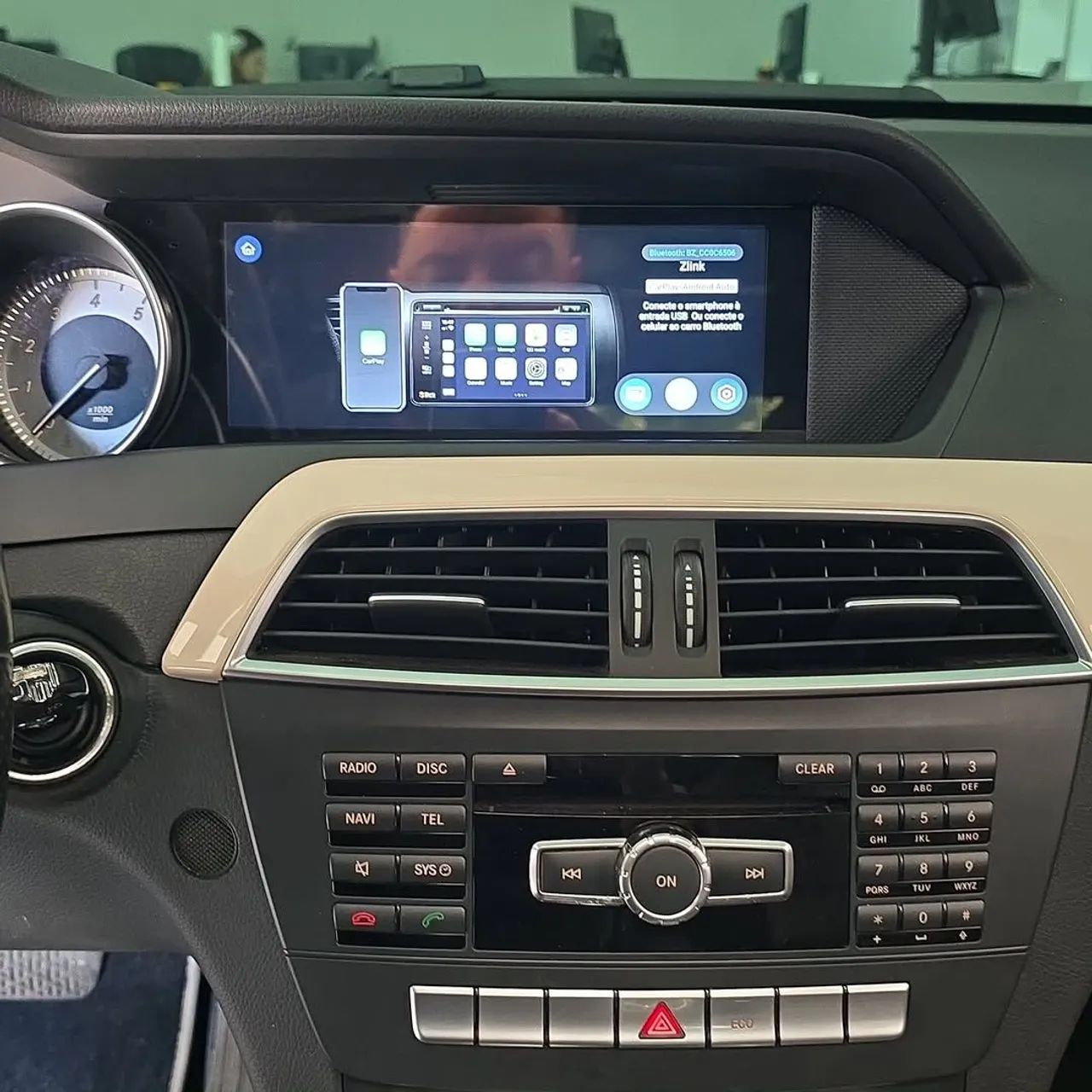 Multimídia Android Mercedes c180 c200 c250  - Foto 3