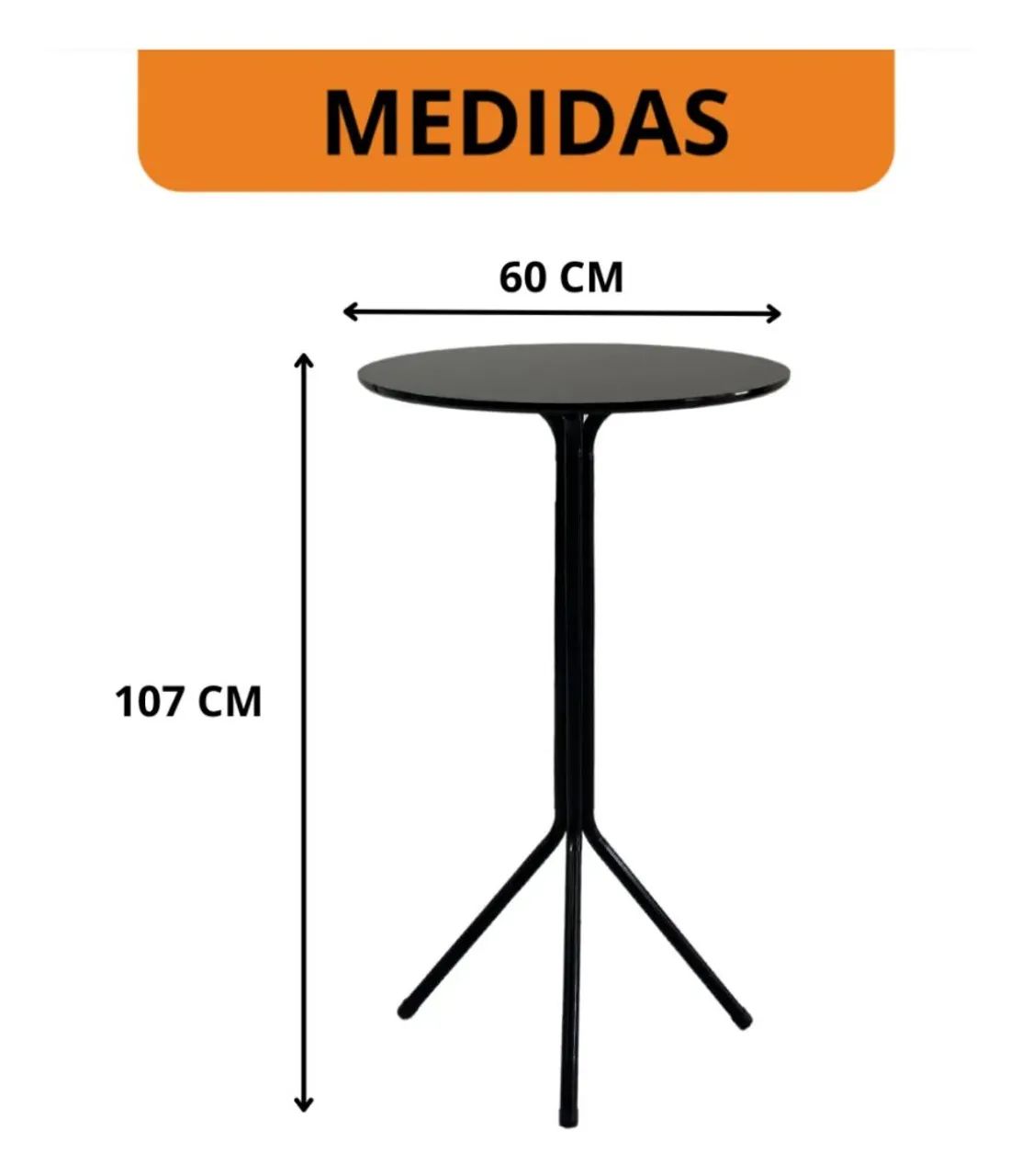 Mesinha e bancos (bistrô) - Foto 3