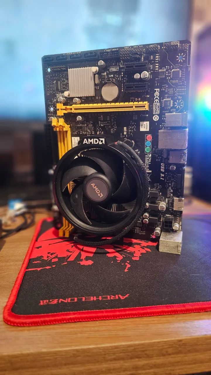 Kit upgrade Ryzen 5500 + A320HM Biostar - Foto 2
