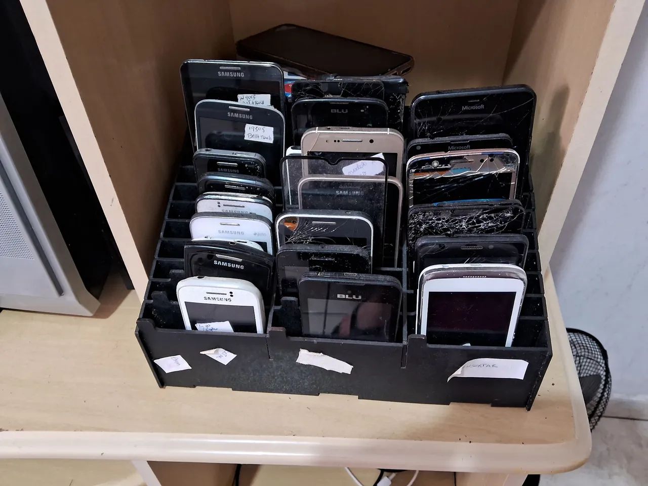 Lote de celulares velho