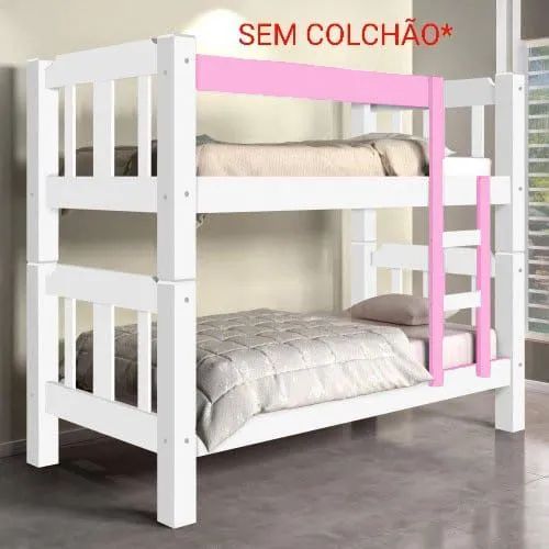 Beliche VERA Branco/Rosa  - Foto 2