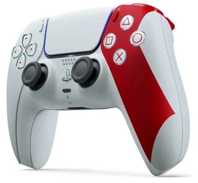 Controle Ps5 Sony Dualsense Edição Limitada God Of War Branco - Foto 6