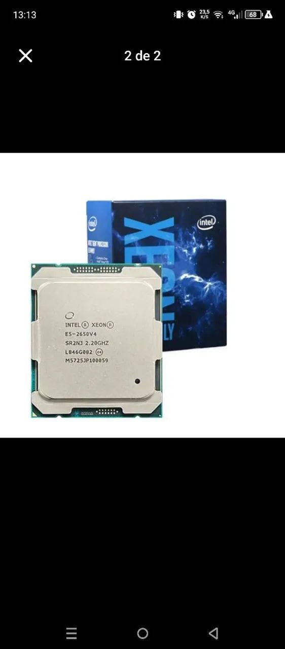 Vendo Xeon 2650v4 funcionando perfeitamente 