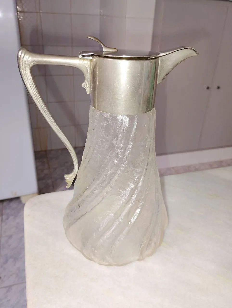 Jarra de vidro Antiga