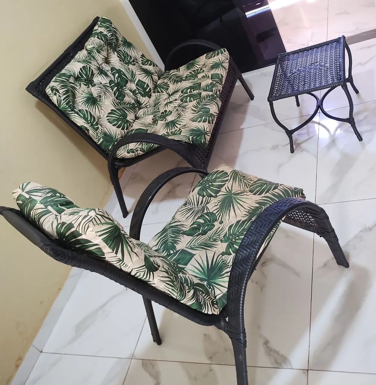 Jogo de cadeiras com centro  - Foto 2