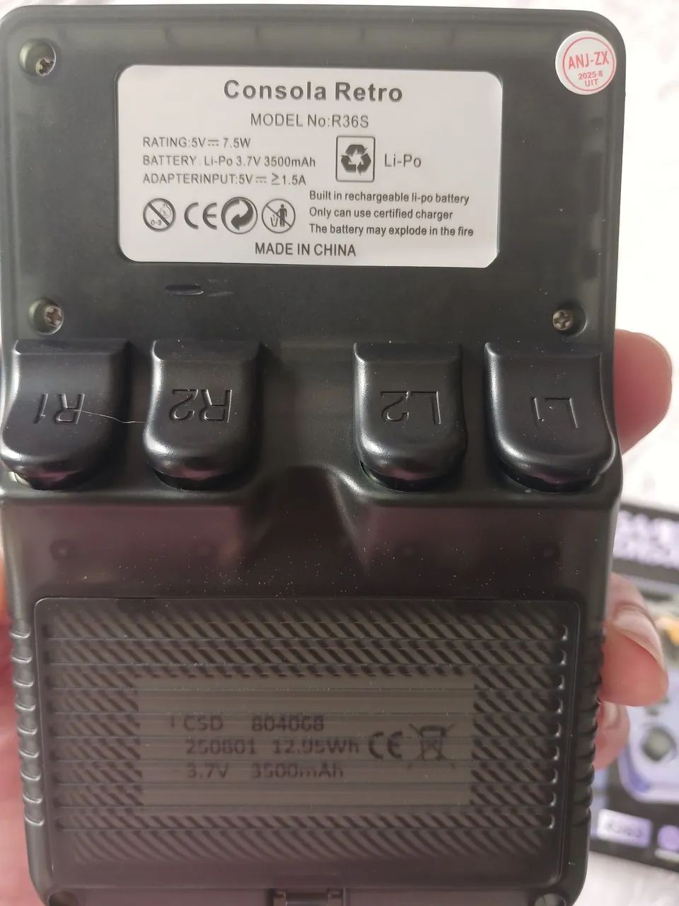 Vendo Game console R 36s 64G na caixa zero - Consoles de Vídeo
