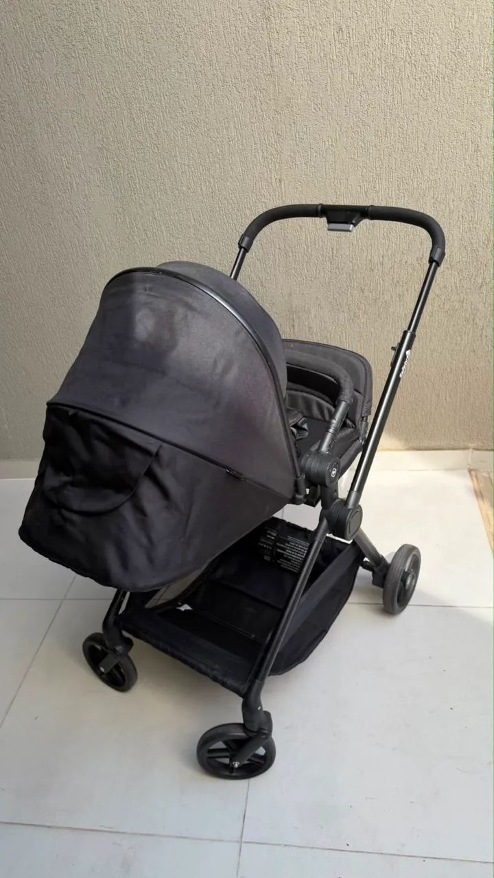 Carrinho Bebê Safety First com Bebê Conforto - Foto 3