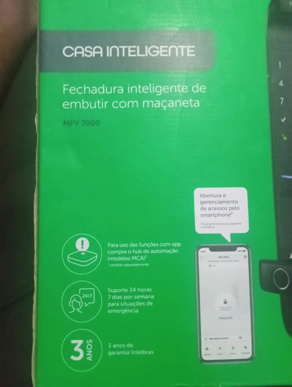 Fechadura eletrônica MFV7000 5 em 1  - Foto 3