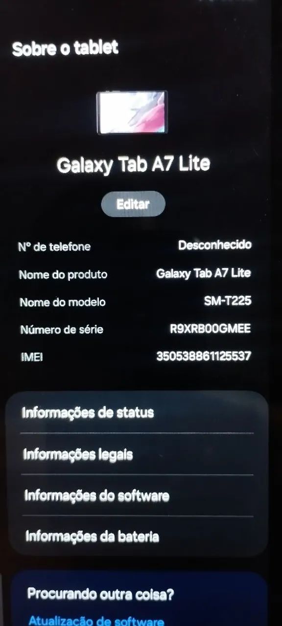 Tablet Samsung Galaxy Tab A7 Lite  - Foto 3