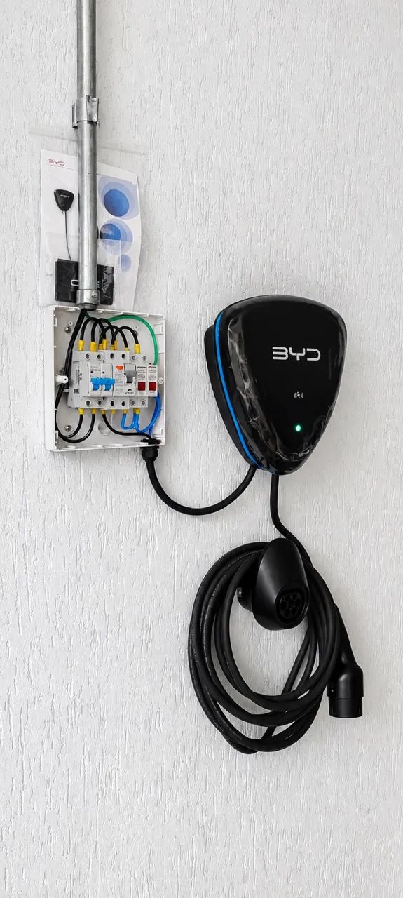 Instalação de Walbox para carro elétrico 