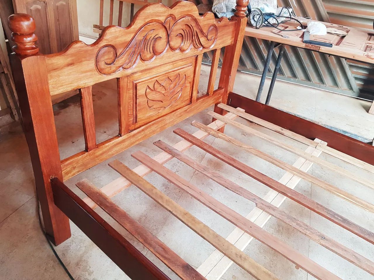 CAMA TRABALHADA CASAL (EM CASTANHAL) - Foto 3