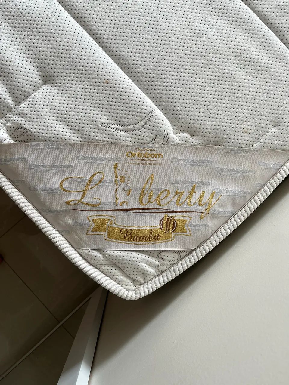 Cama box completa casal liberty bambu Ortobom  - Foto 2