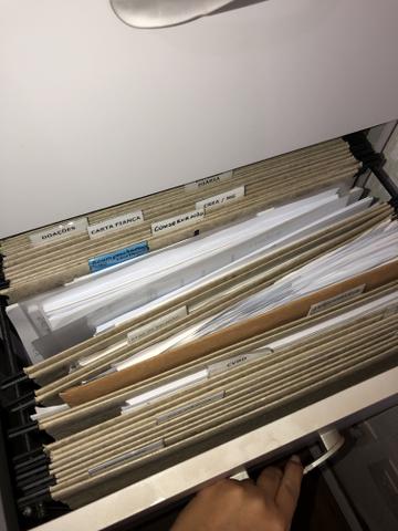 Vendo mesa l e moveis para escritório - Foto 5