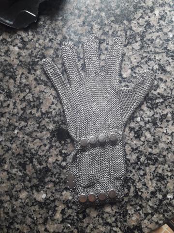 Luva de aço para desoçar