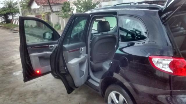 Vendo santa fé ano 2008 hyundai 4w4 2.7 mpfi gls v6 24v 200cv 4p automático - Foto 5