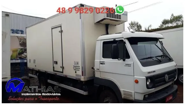 Baú Frigorífico camara fria Mathias Implementos carroceria refrigerada