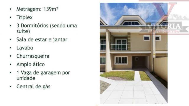 SOBRADO À VENDA, 139 M² POR R$ 400.000,00 - FAZENDINHA - CURITIBA/PR