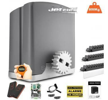 Câmeras Cerca elétrica concertina interfone motor de portão alarme sensor - Foto 3