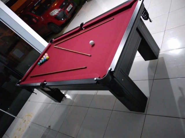 Mesa Charme Redinha Tecido Vermelho Mod. 177CY4CQ