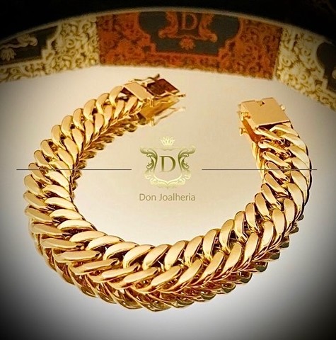 Pulseira em ouro 18k 42 gramas - Foto 4