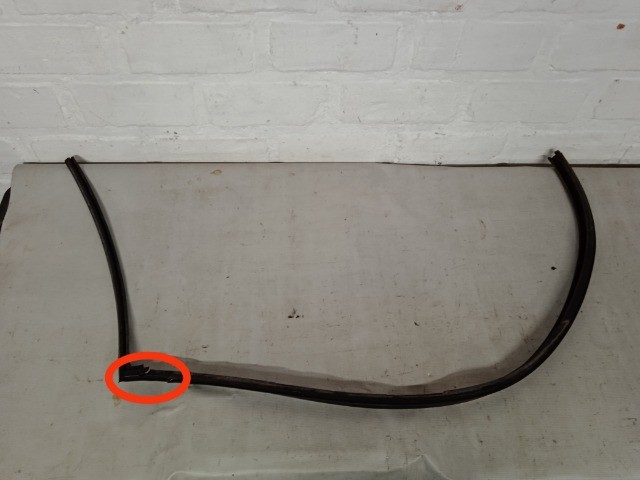 16094 Borracha  Porta Traseira Direito Honda Civic Detalhe  - Foto 3